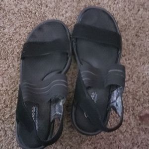 Skechers wedges sandals